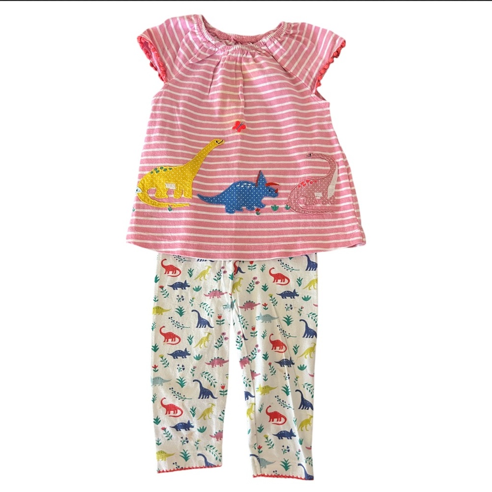 Baby Boden Dinosaur Applique Play Set Size 6-12 Months